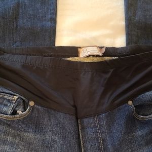 Paige bootleg maternity jeans 32w